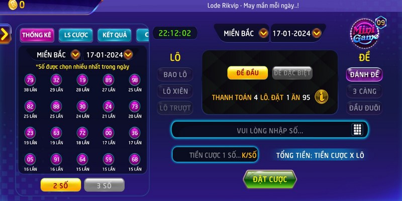 Ghép dàn đề BWING từ giải thứ 5 là chiến thuật được nhiều người sử dụng