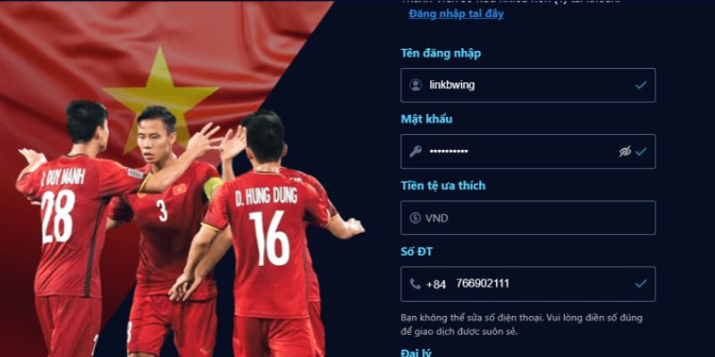 Hướng dẫn 3 bước đăng ký BWING cho tân binh