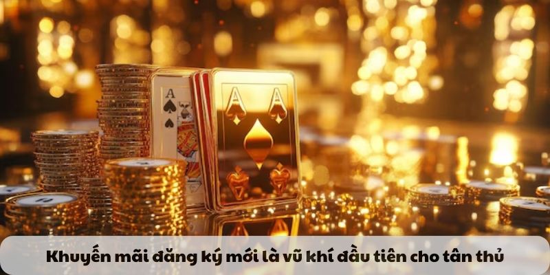 Khuyến mãi đăng ký mới là vũ khí đầu tiên cho tân thủ
