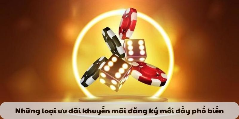 Những loại ưu đãi khuyến mãi đăng ký mới đầy phổ biến