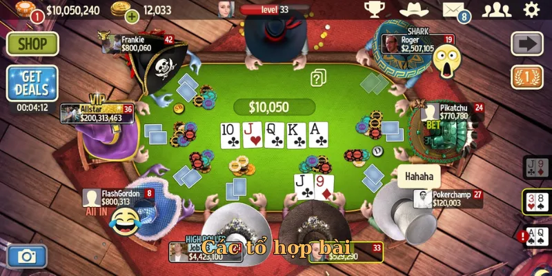 Sở hữu tổ hợp bài càng mạnh càng dễ thắng